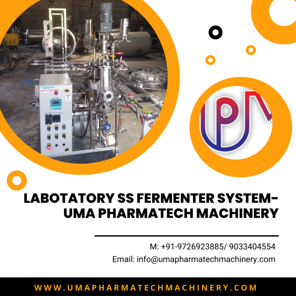Laboratory Bioreactor Fermenter Manufacturer in surat- Gujarat