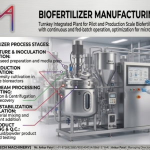 Biofertilizer Manufacturing Plant Turnket Solution