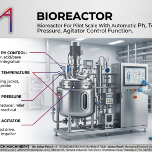 Bioreactor Manufacturers and Suppliers-Uma Pharmatech Machinery