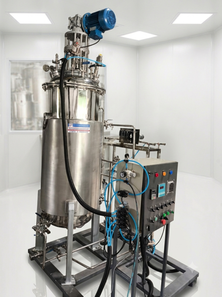 fermenter plant setup