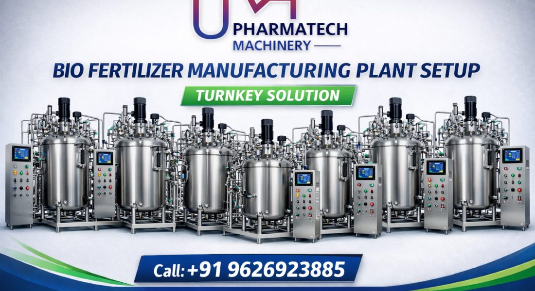 Industrial Fermenter For Biofertilizer Manufacturing