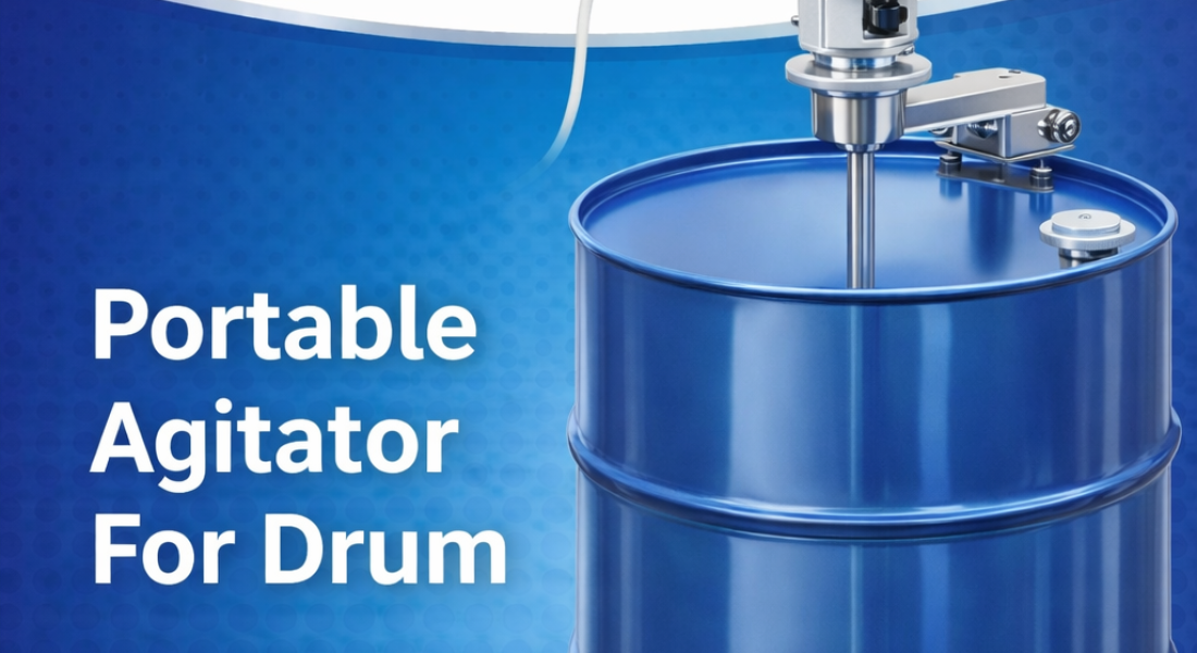 Agitator For Portable Drum